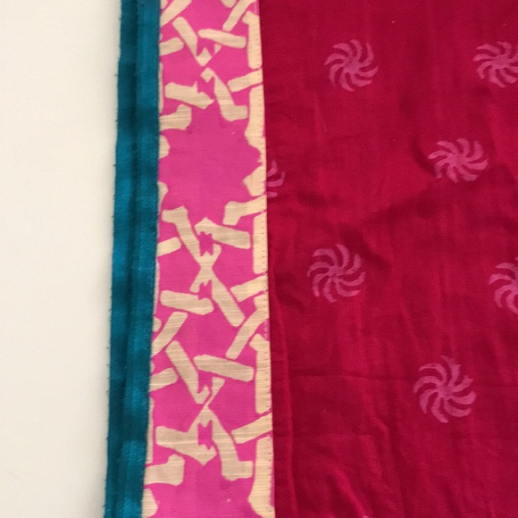 Batik print shawl - Picture 4 of 5